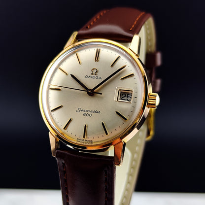 OMEGA Seamaster 600 Gold White 1965 Serviced 02/2026 [REF. 135.011]