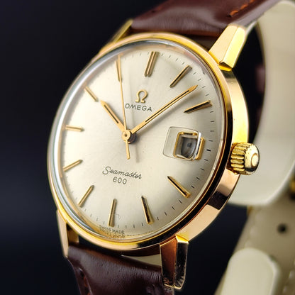OMEGA Seamaster 600 Gold White 1965 Serviced 02/2026 [REF. 135.011]