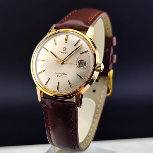 OMEGA Seamaster 600 Gold White 1965 Serviced 02/2026 [REF. 135.011]