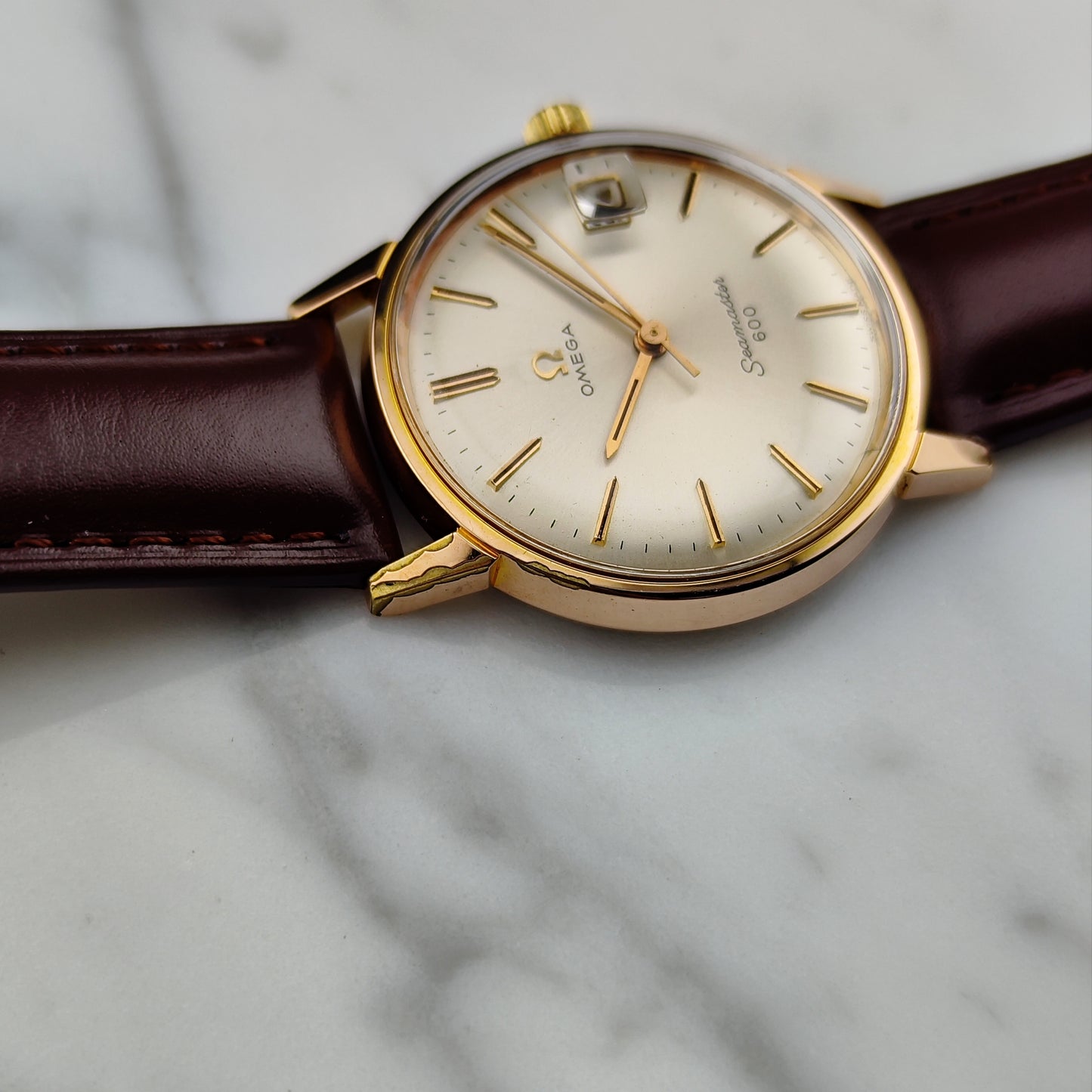 OMEGA Seamaster 600 Gold White 1965 Serviced 02/2026 [REF. 135.011]