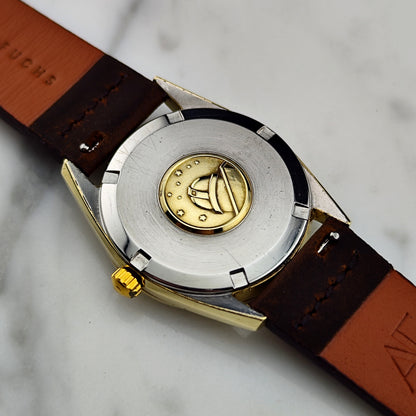 OMEGA Constellation Chronometer Gold 1966 Signed Omega Crystal [REF. 167.021]