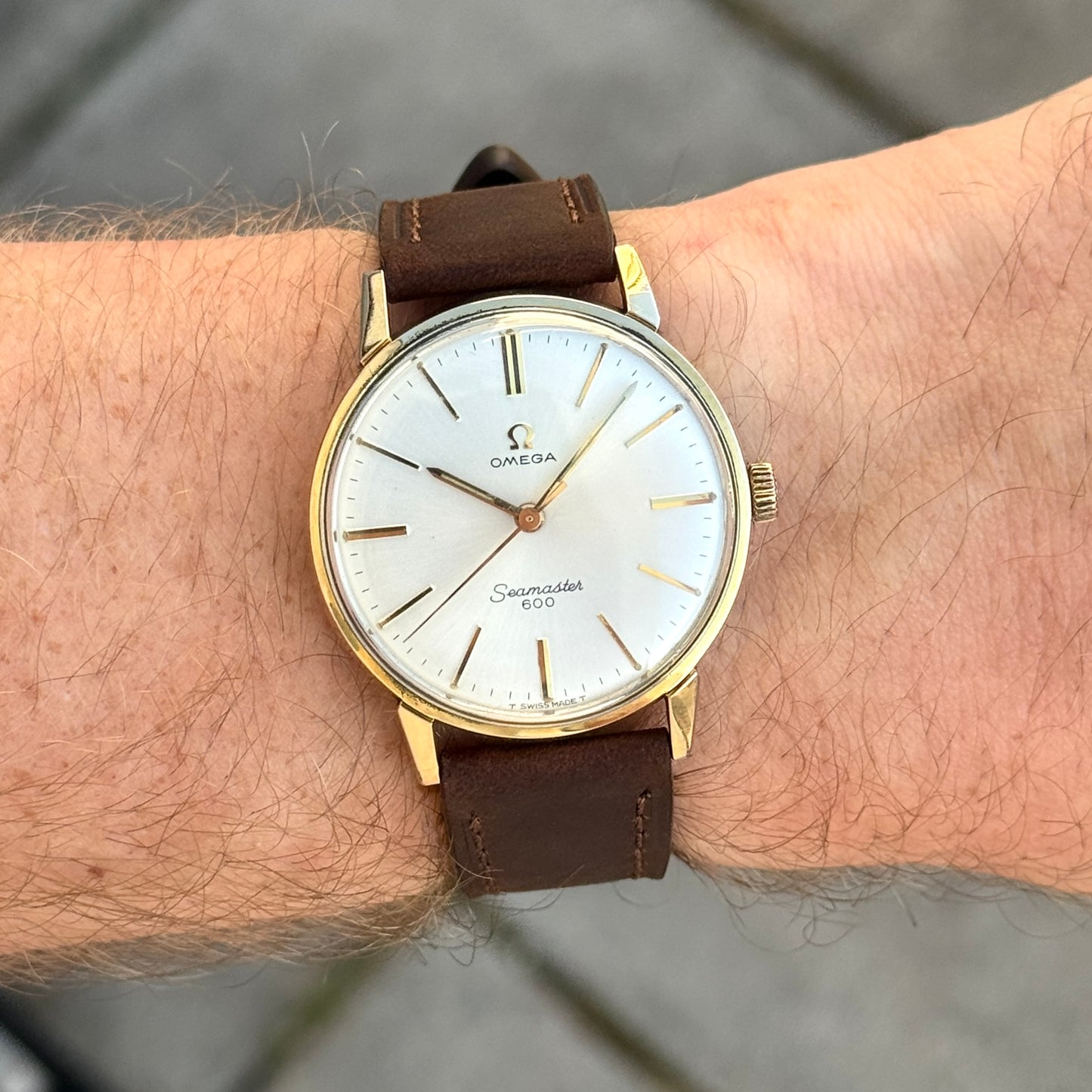 OMEGA Seamaster 600 Gold White Dial 1965 Serviced 06/2026 [REF. 135.011]