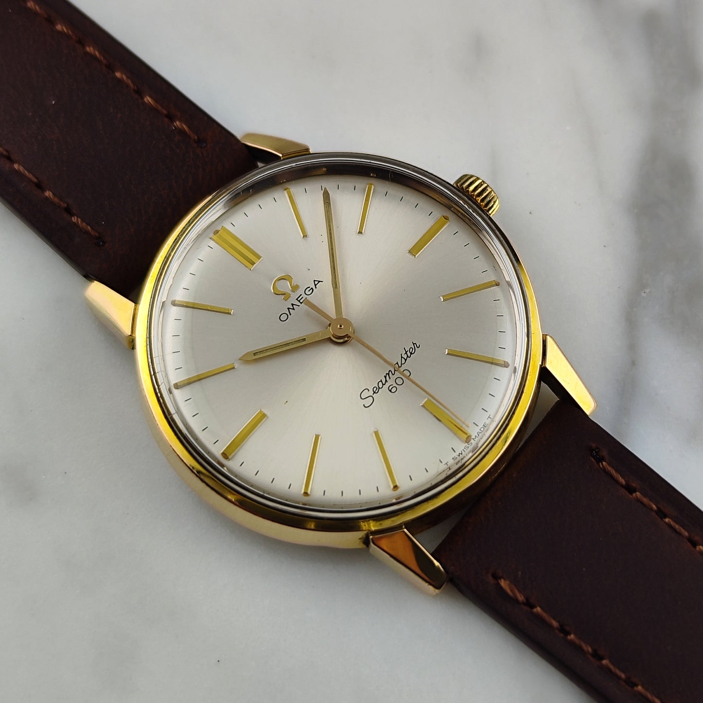 OMEGA Seamaster 600 Gold White Dial 1965 Serviced 06/2026 [REF. 135.011]