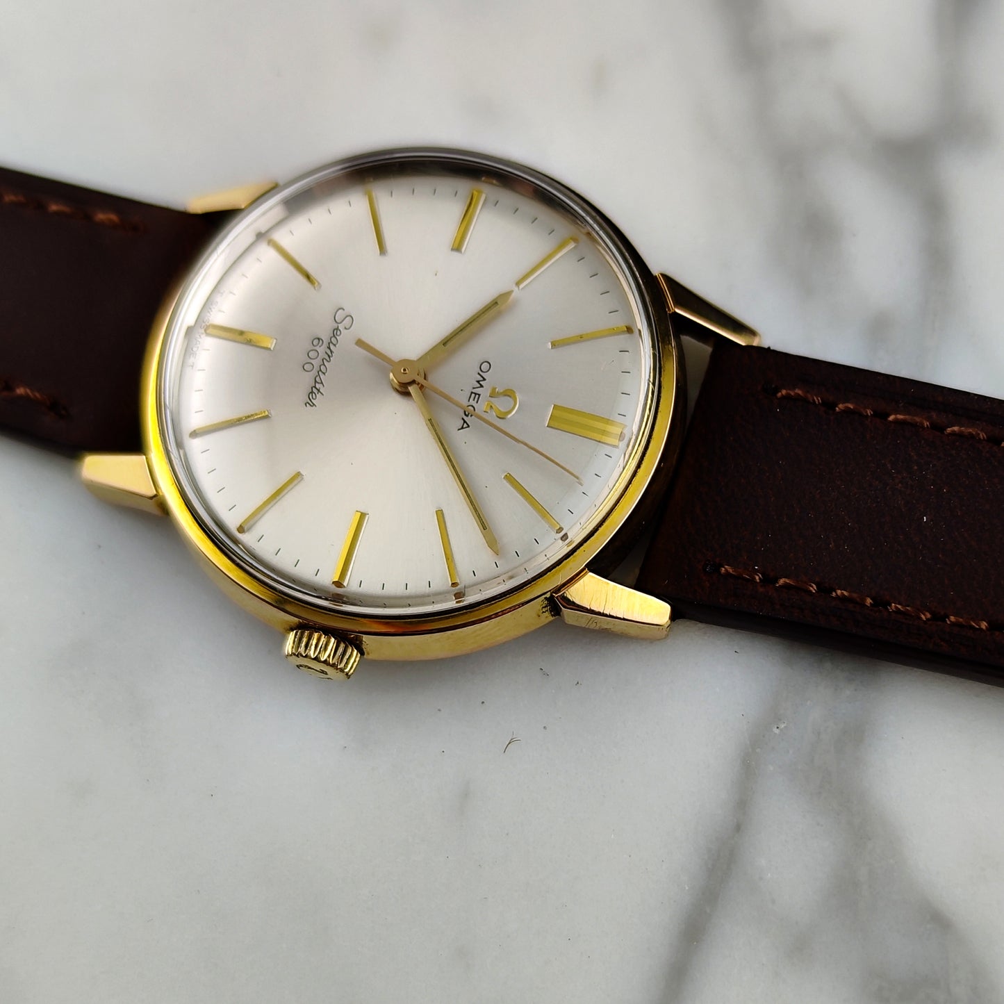 OMEGA Seamaster 600 Gold White Dial 1965 Serviced 06/2026 [REF. 135.011]