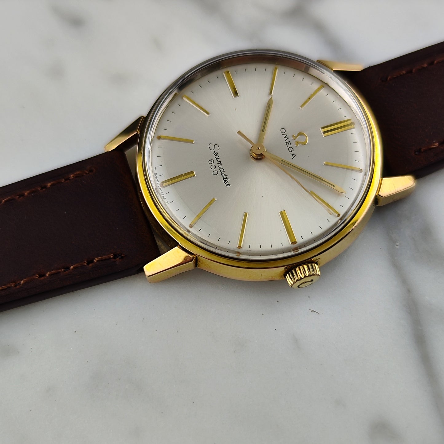 OMEGA Seamaster 600 Gold White Dial 1965 Serviced 06/2026 [REF. 135.011]