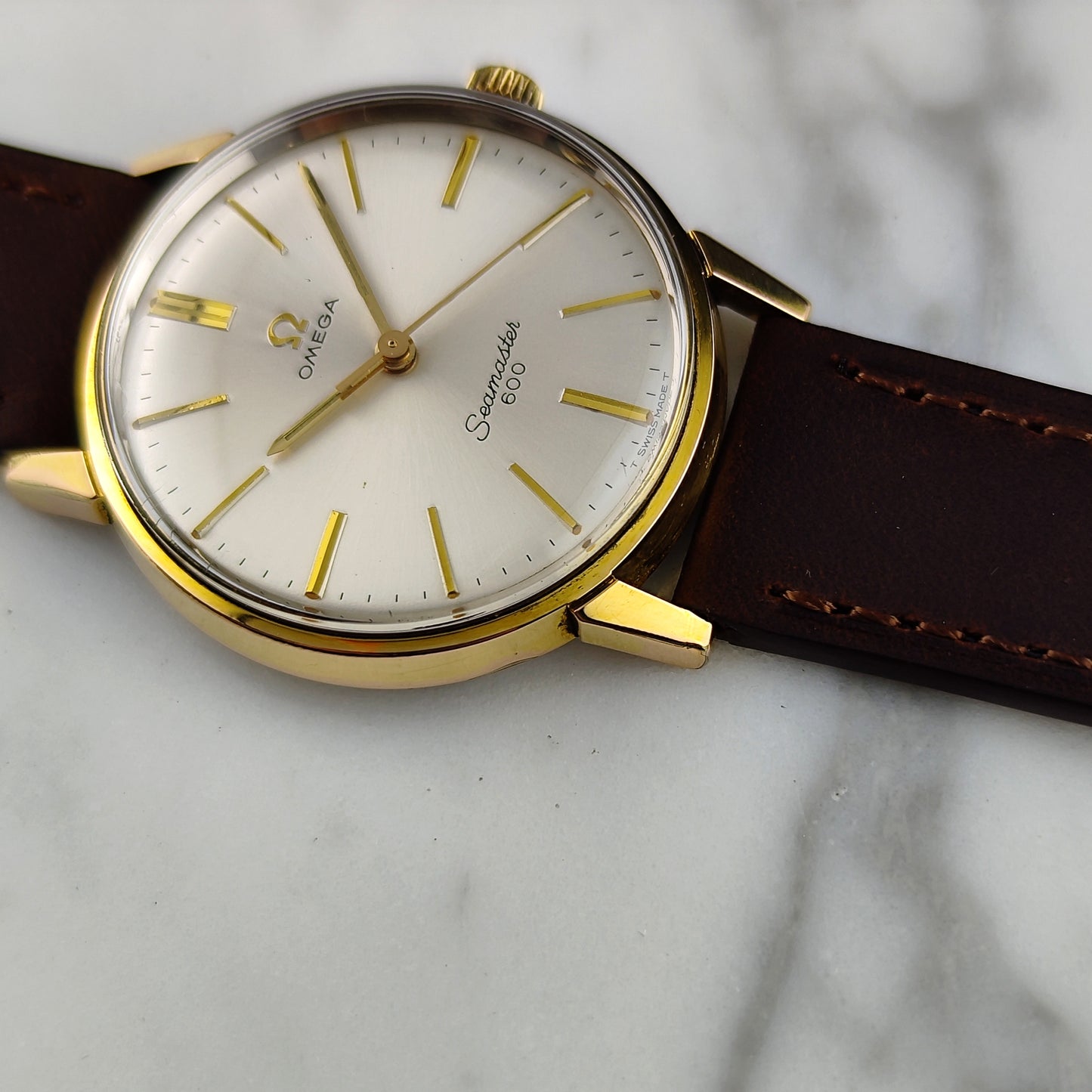OMEGA Seamaster 600 Gold White Dial 1965 Serviced 06/2026 [REF. 135.011]