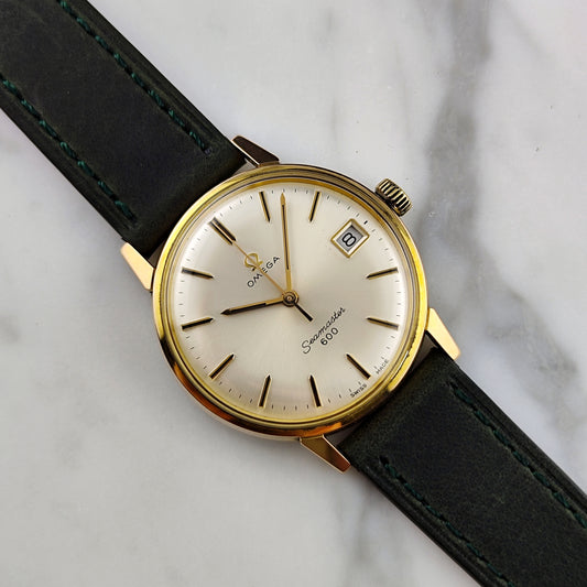 OMEGA Seamaster 600 Gold White Dial 1966 [REF. 136.011]