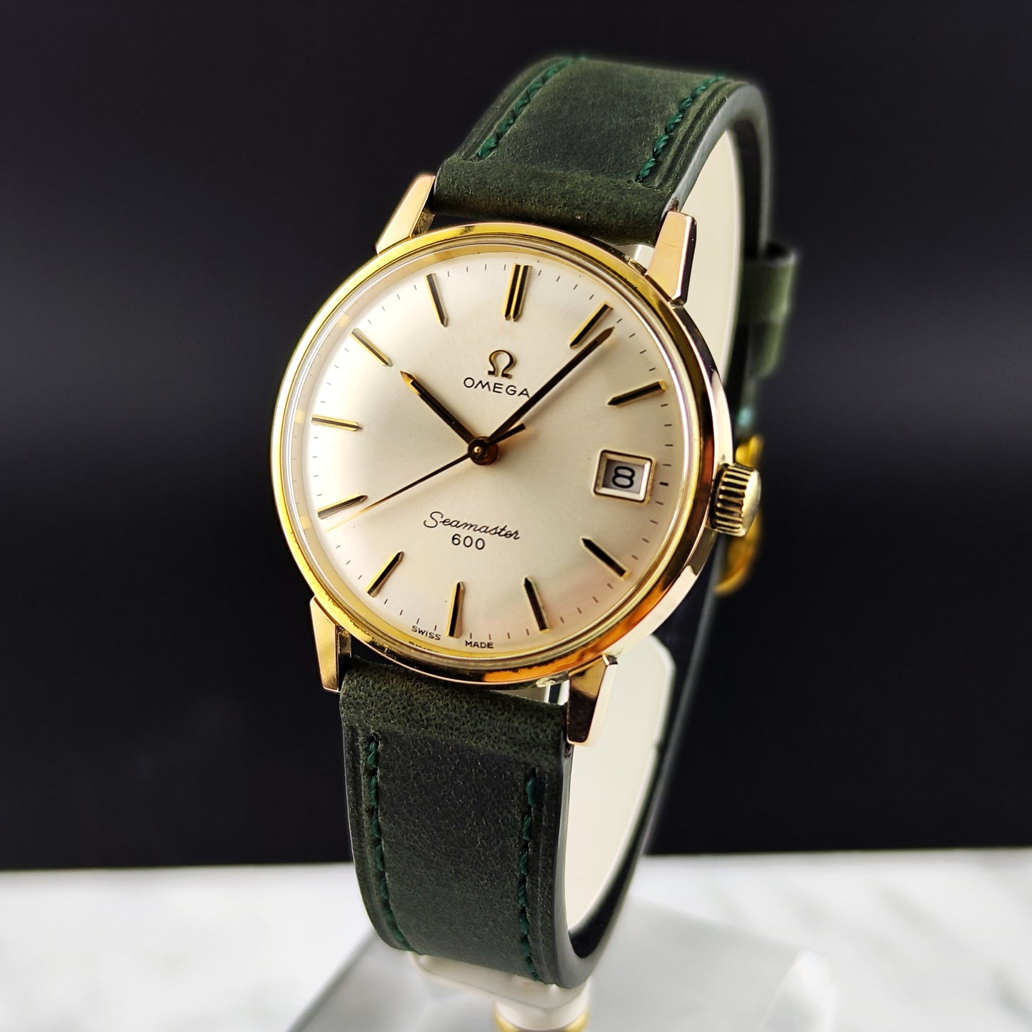 OMEGA Seamaster 600 Gold White Dial 1966 [REF. 136.011]