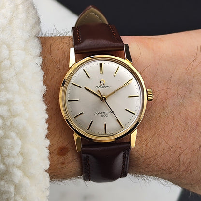 OMEGA Seamaster 600 Gold White Dial Mint+ Serviced 01/2026 [REF. 135.012]