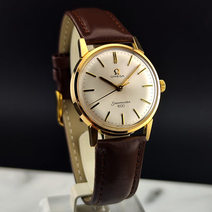 OMEGA Seamaster 600 Gold White Dial Mint+ Serviced 01/2026 [REF. 135.012]