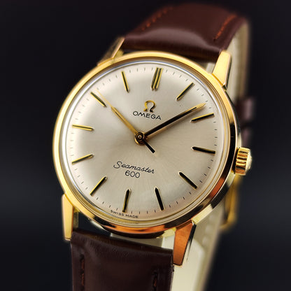 OMEGA Seamaster 600 Gold White Dial Mint+ Serviced 01/2026 [REF. 135.012]