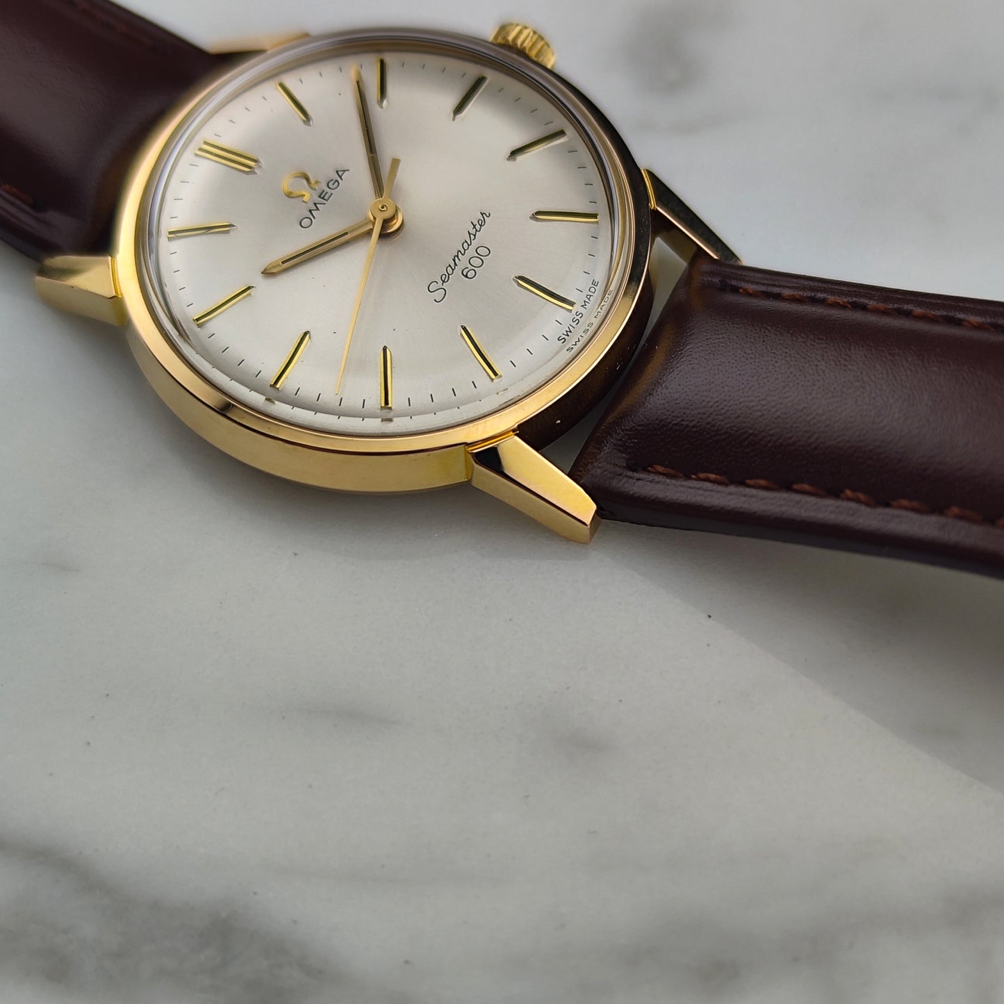 OMEGA Seamaster 600 Gold White Dial Mint+ Serviced 01/2026 [REF. 135.012]