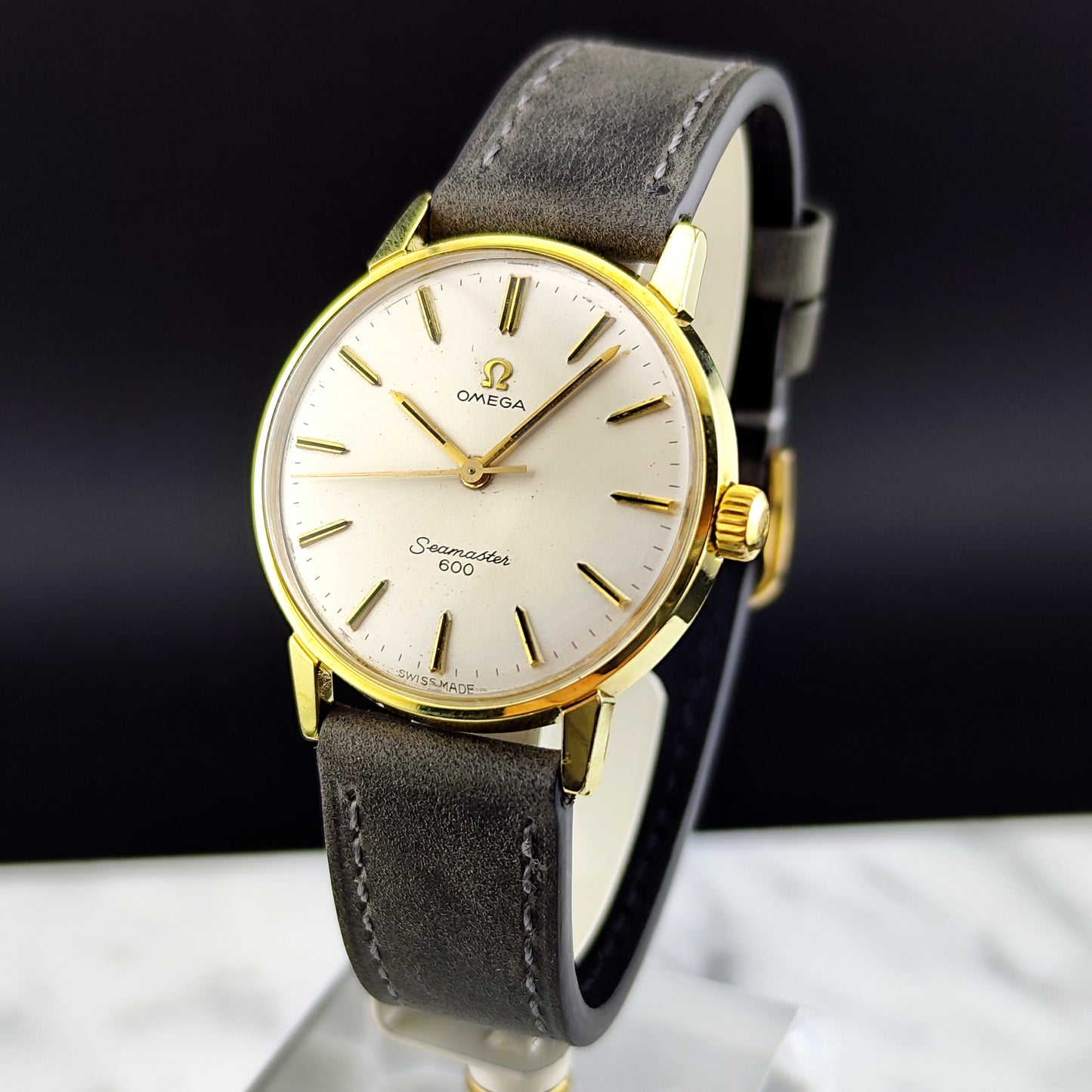 OMEGA Seamaster 600 Gold White Dial Rare [REF. 135.011]
