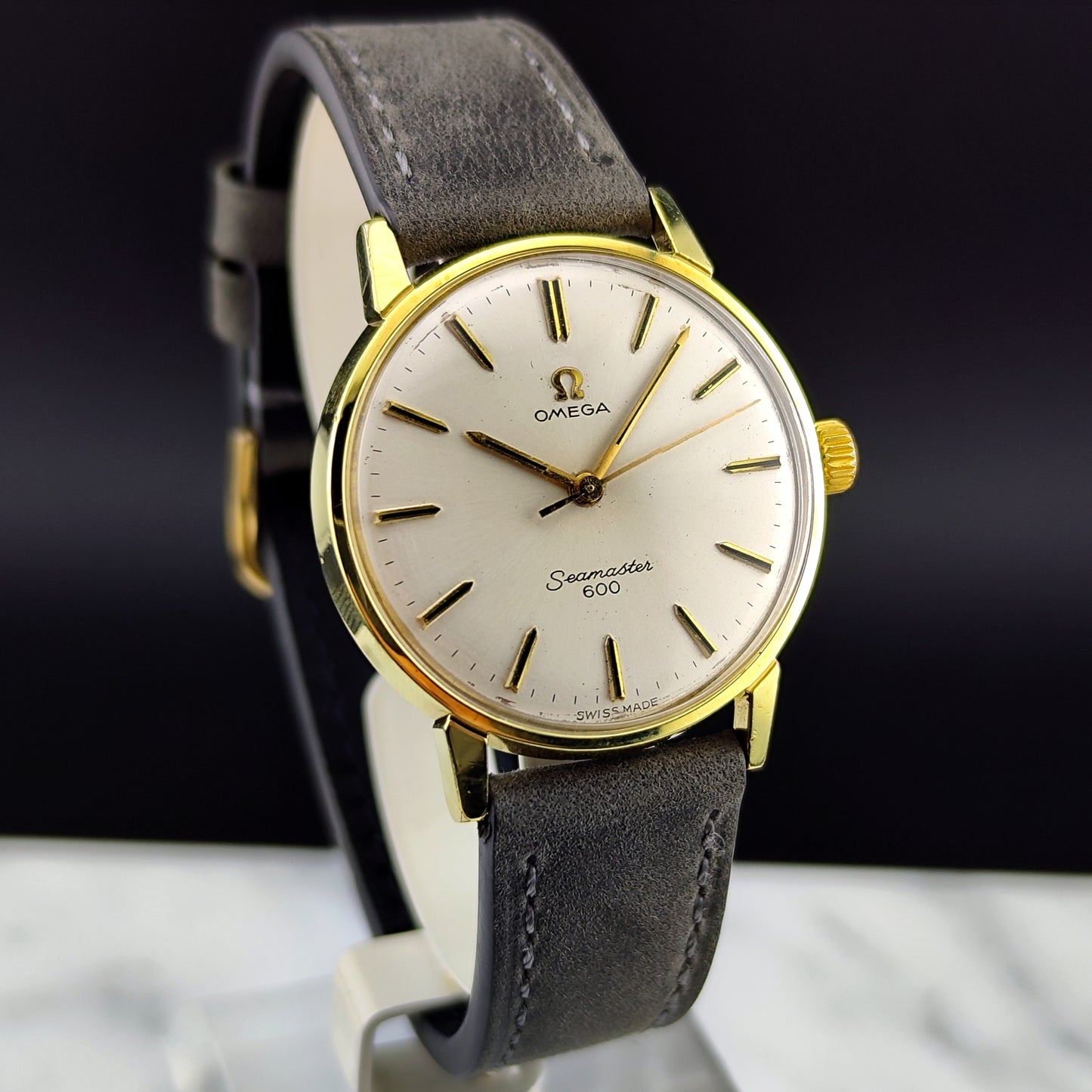 OMEGA Seamaster 600 Gold White Dial Rare [REF. 135.011]