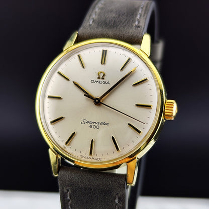 OMEGA Seamaster 600 Gold White Dial Rare [REF. 135.011]