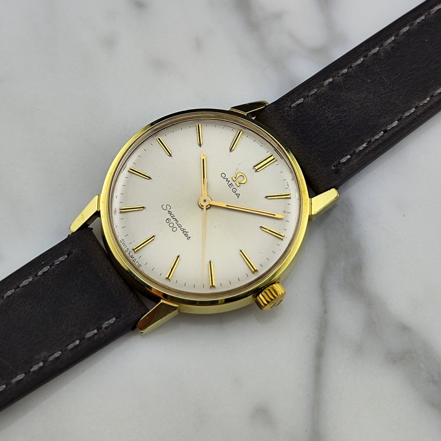 OMEGA Seamaster 600 Gold White Dial Rare [REF. 135.011]