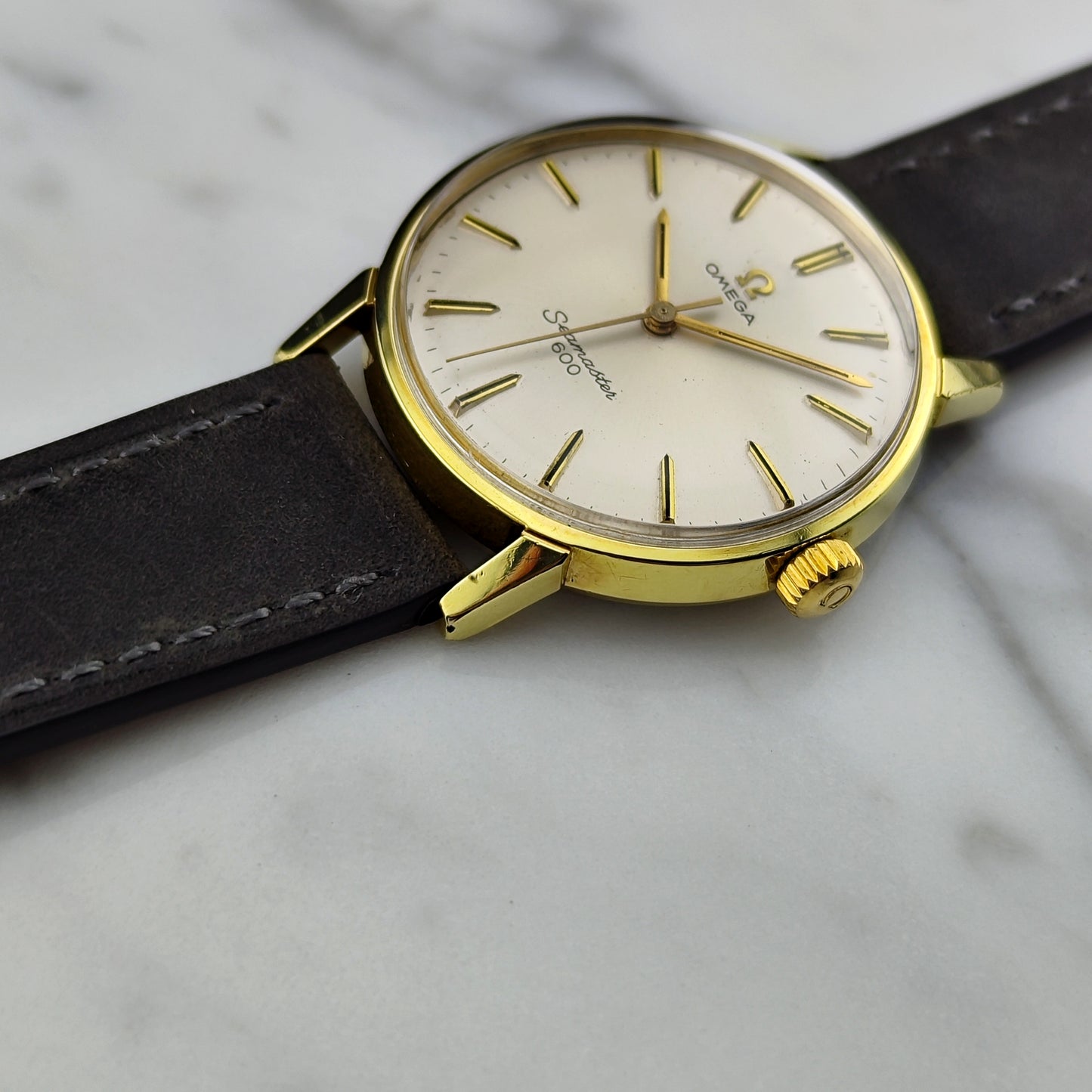 OMEGA Seamaster 600 Gold White Dial Rare [REF. 135.011]