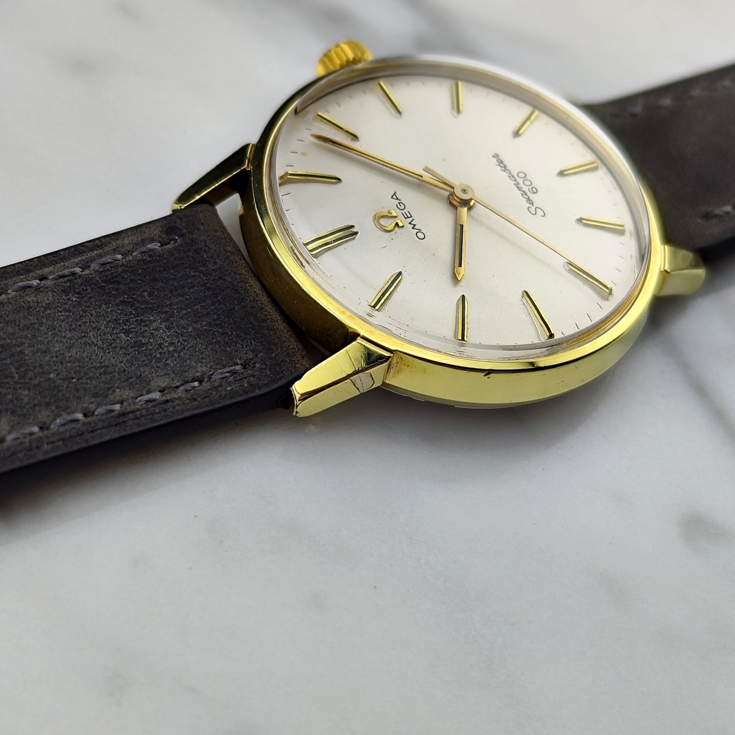 OMEGA Seamaster 600 Gold White Dial Rare [REF. 135.011]