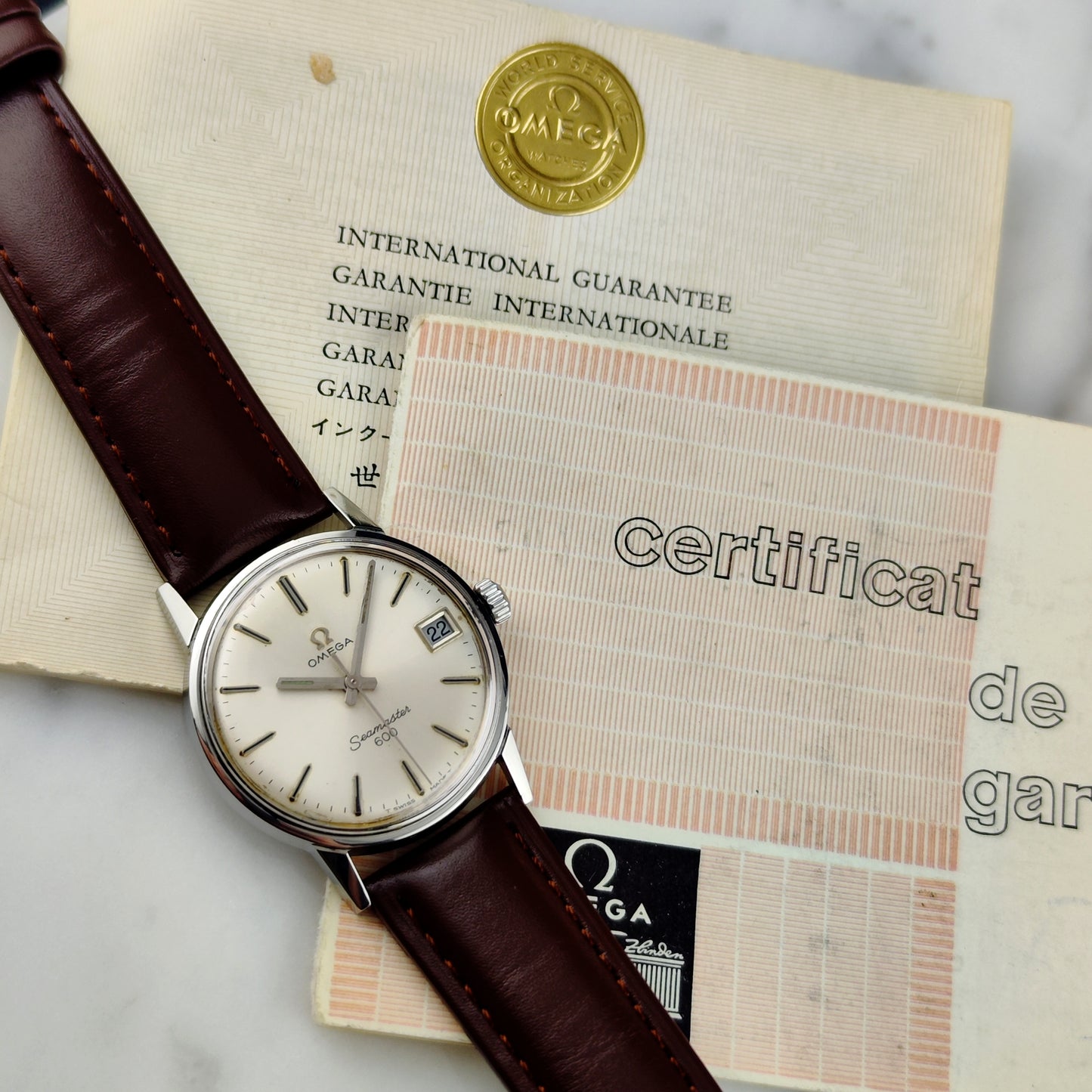 OMEGA Seamaster 600 Silver Dial 1968 with Original Papers [REF. 136.012]