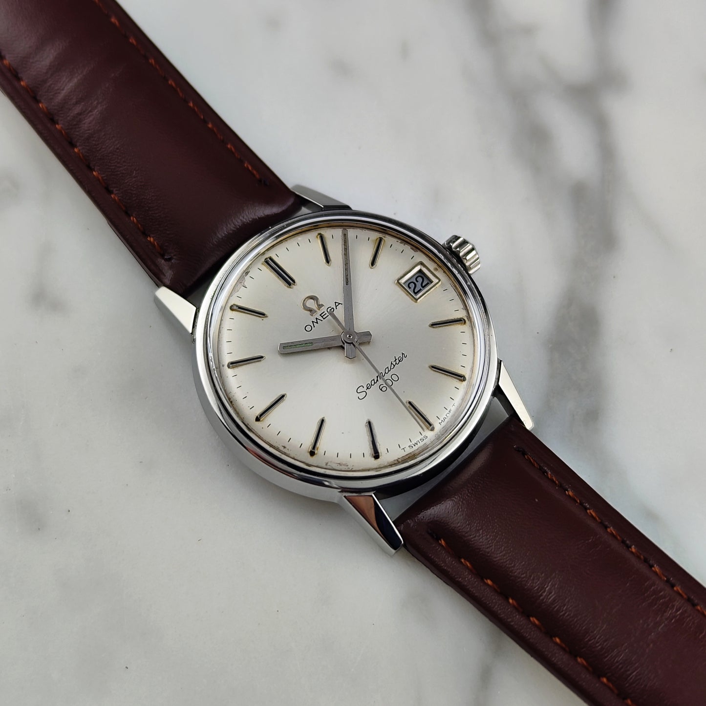 OMEGA Seamaster 600 Silver Dial 1968 with Original Papers [REF. 136.012]