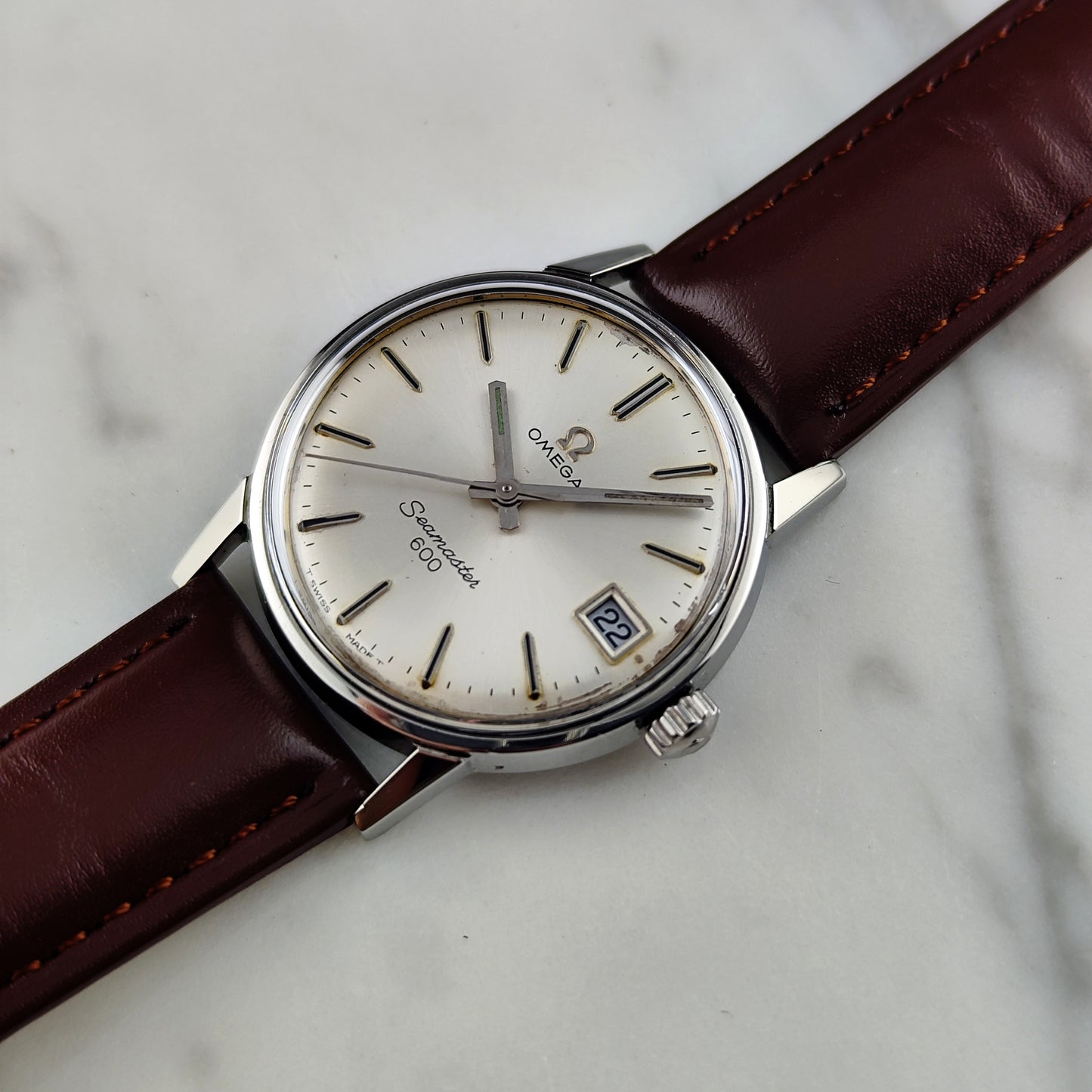 OMEGA Seamaster 600 Silver Dial 1968 with Original Papers [REF. 136.012]