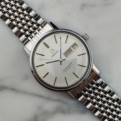 OMEGA Seamaster Automatic Day-Date Steel Bracelet Serviced [REF. 166.0209]