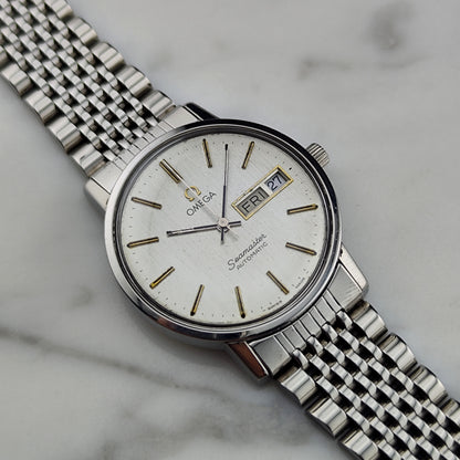 OMEGA Seamaster Automatic Day-Date Steel Bracelet Serviced [REF. 166.0209]