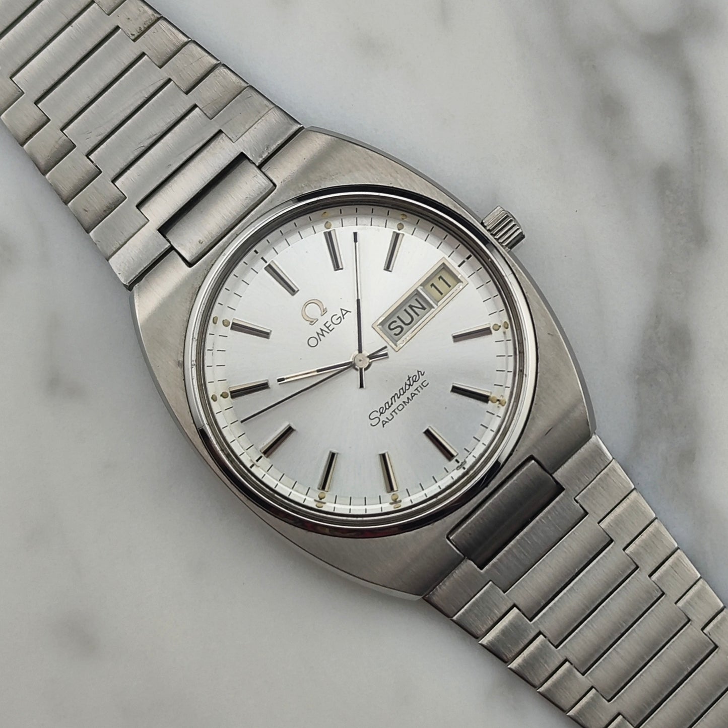 OMEGA Seamaster Automatic Day-Date Mint Silver Dial [REF. 166.0216]
