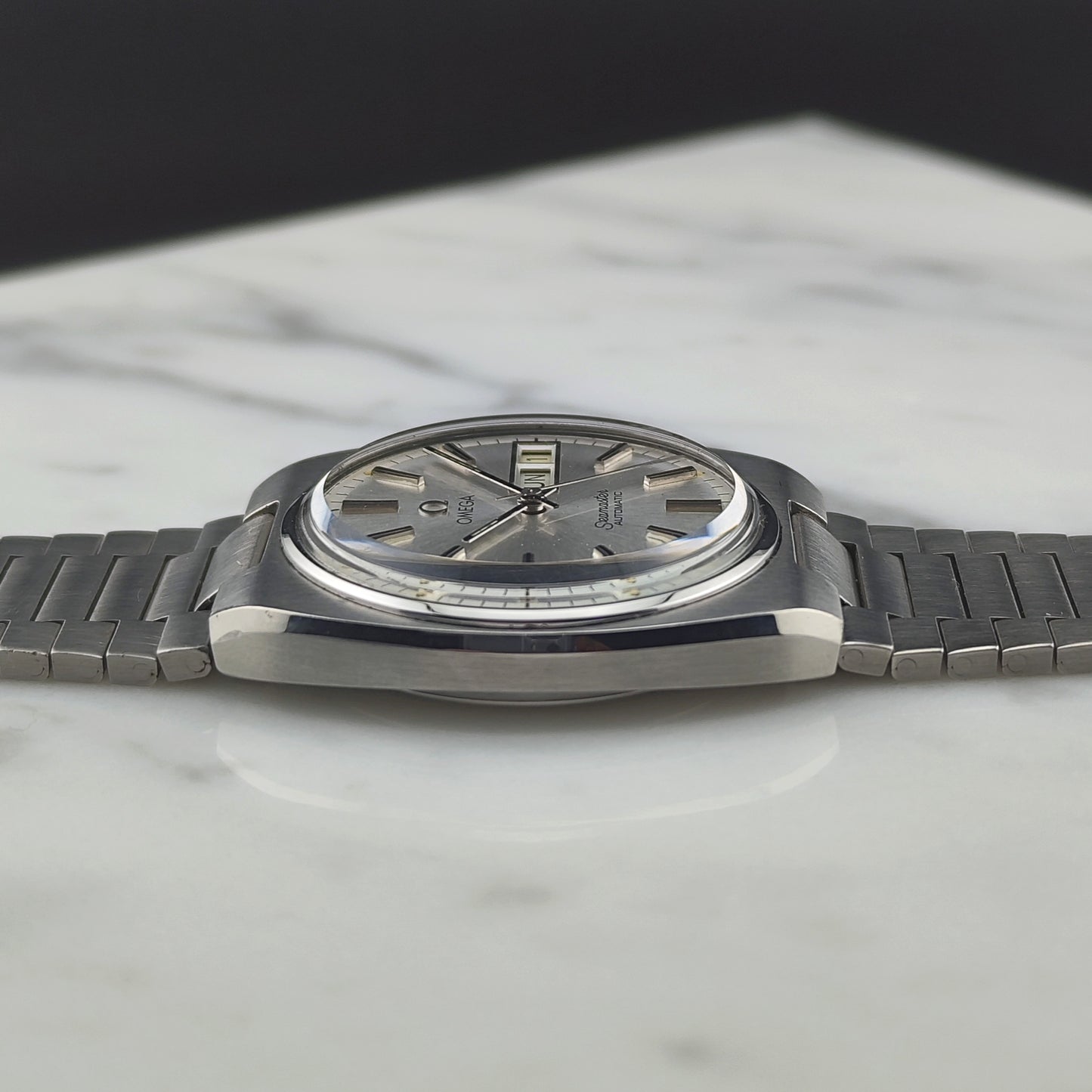 OMEGA Seamaster Automatic Day-Date Mint Silver Dial [REF. 166.0216]