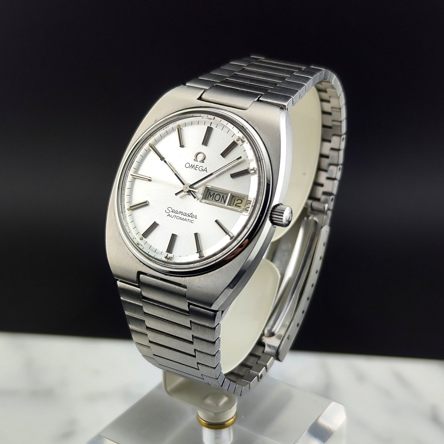 OMEGA Seamaster Automatic Day-Date Mint Silver Dial [REF. 166.0216]