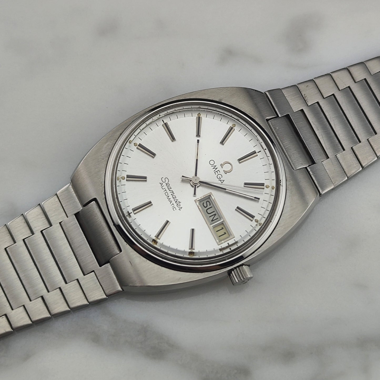 OMEGA Seamaster Automatic Day-Date Mint Silver Dial [REF. 166.0216]