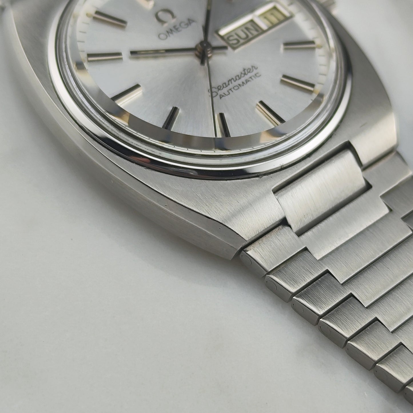 OMEGA Seamaster Automatic Day-Date Mint Silver Dial [REF. 166.0216]