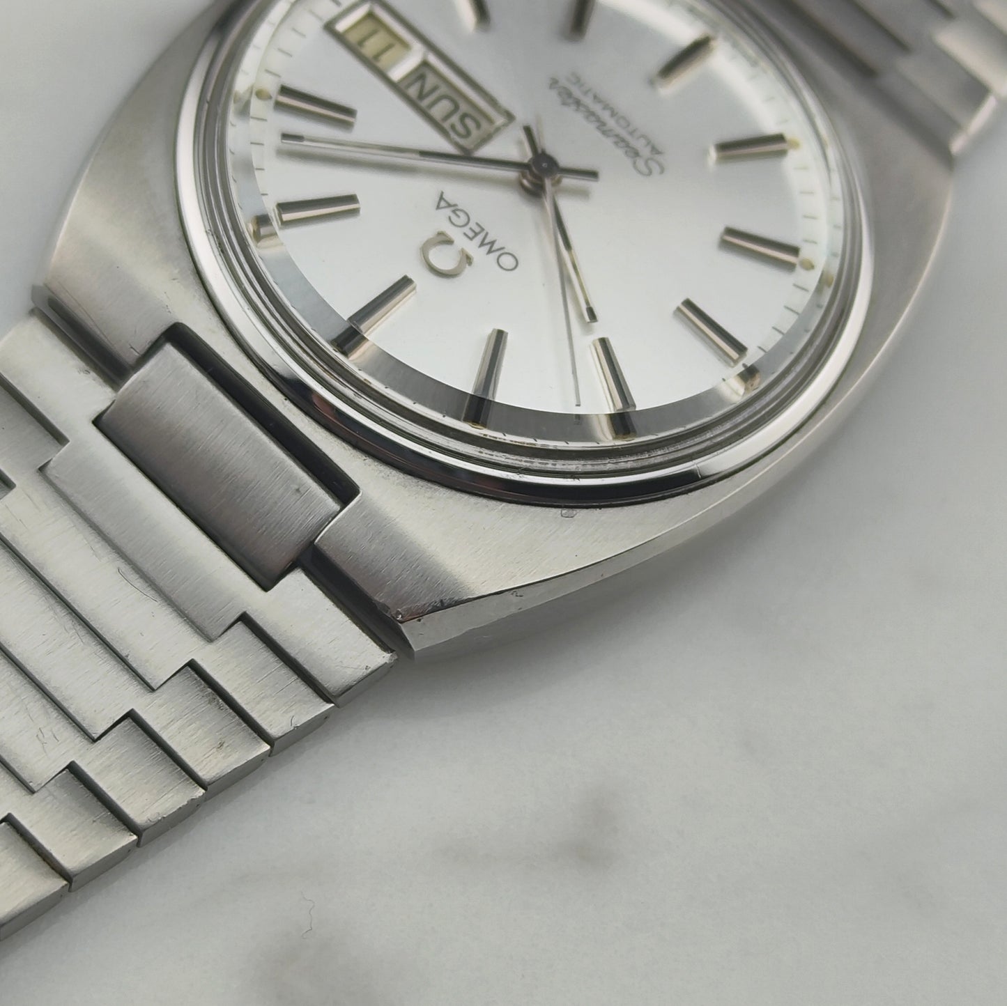 OMEGA Seamaster Automatic Day-Date Mint Silver Dial [REF. 166.0216]