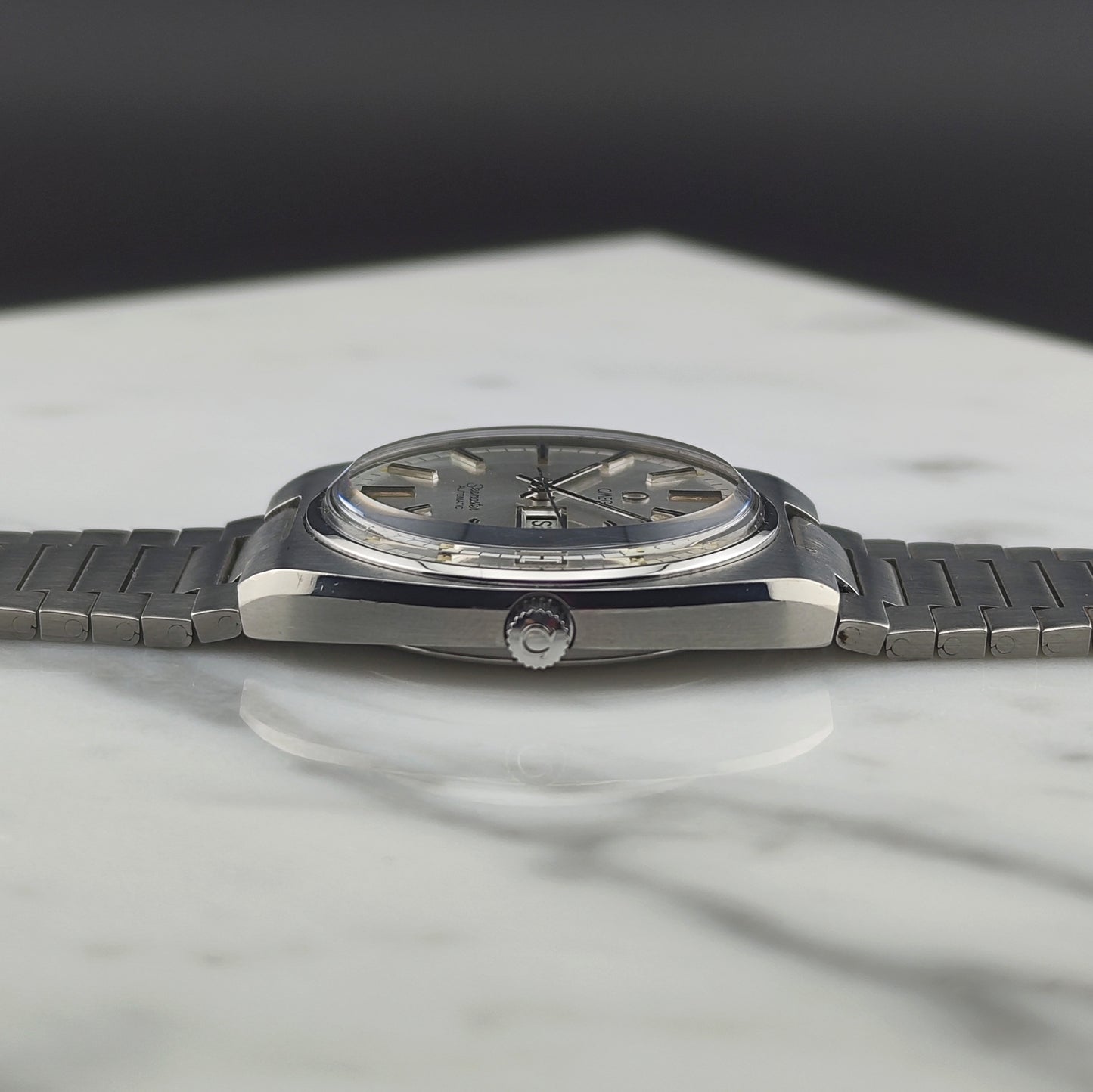 OMEGA Seamaster Automatic Day-Date Mint Silver Dial [REF. 166.0216]