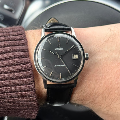 OMEGA Seamaster Automatic Black Dial 1964 Super Rare [REF. 166.002]