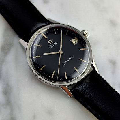 OMEGA Seamaster Automatic Black Dial 1964 Super Rare [REF. 166.002]