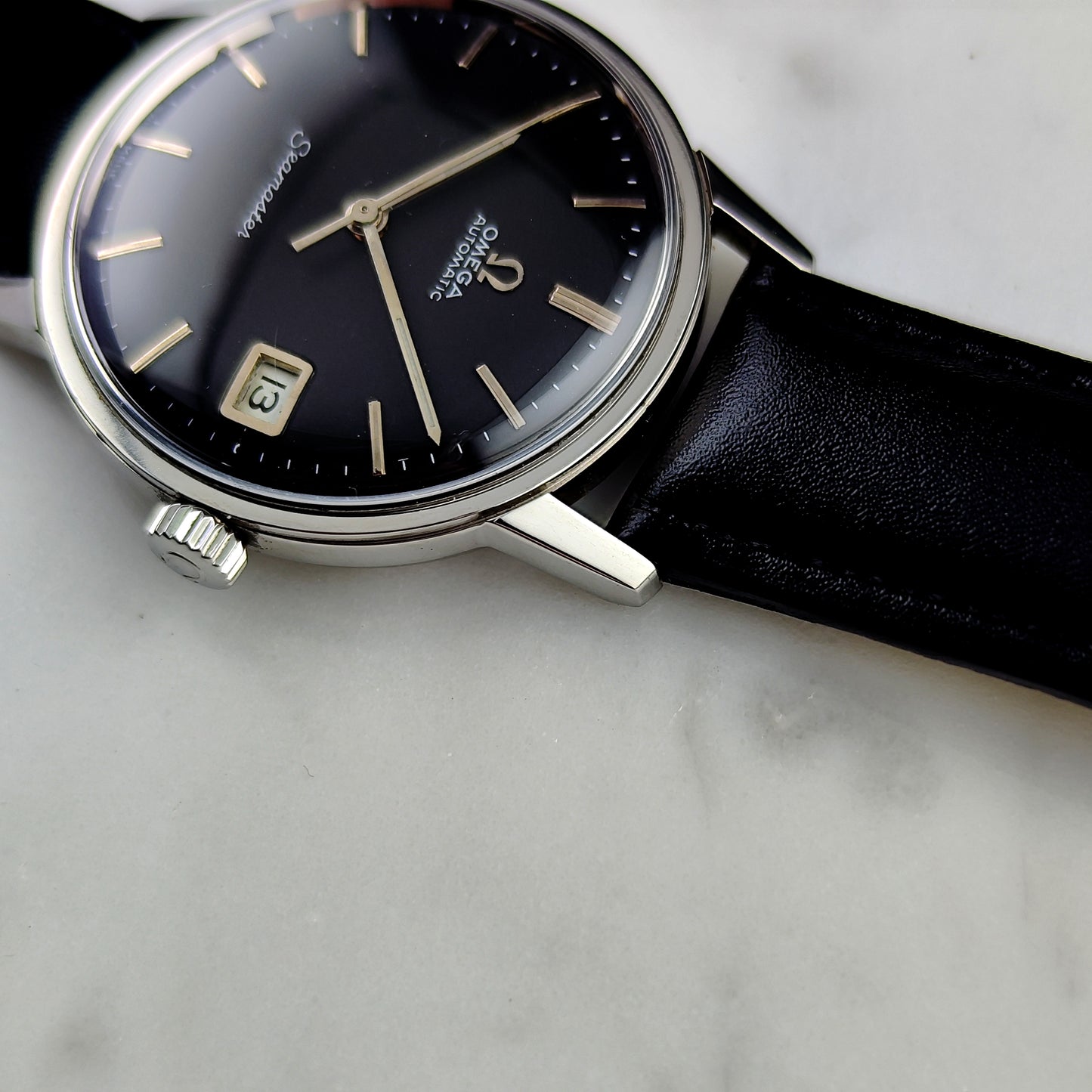 OMEGA Seamaster Automatic Black Dial 1964 Super Rare [REF. 166.002]