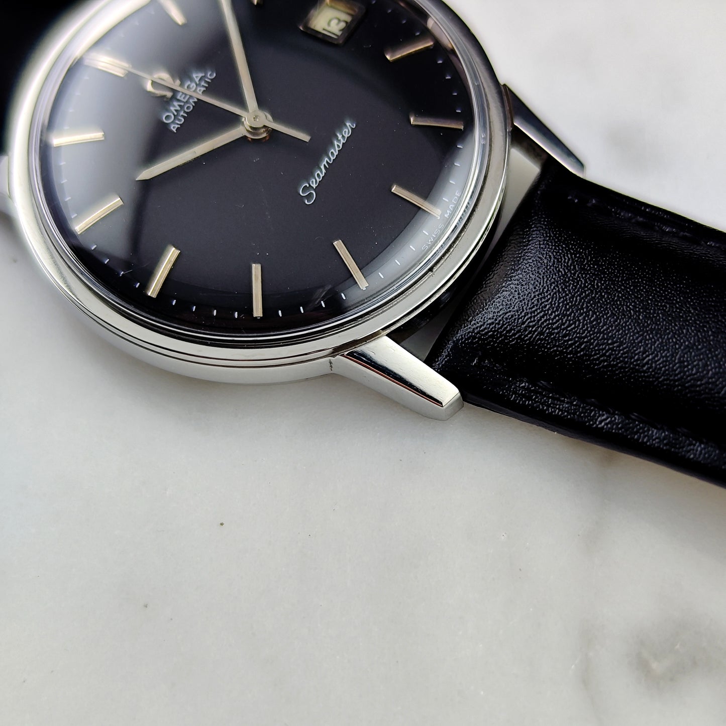 OMEGA Seamaster Automatic Black Dial 1964 Super Rare [REF. 166.002]