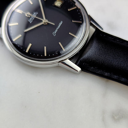 OMEGA Seamaster Automatic Black Dial 1964 Super Rare [REF. 166.002]