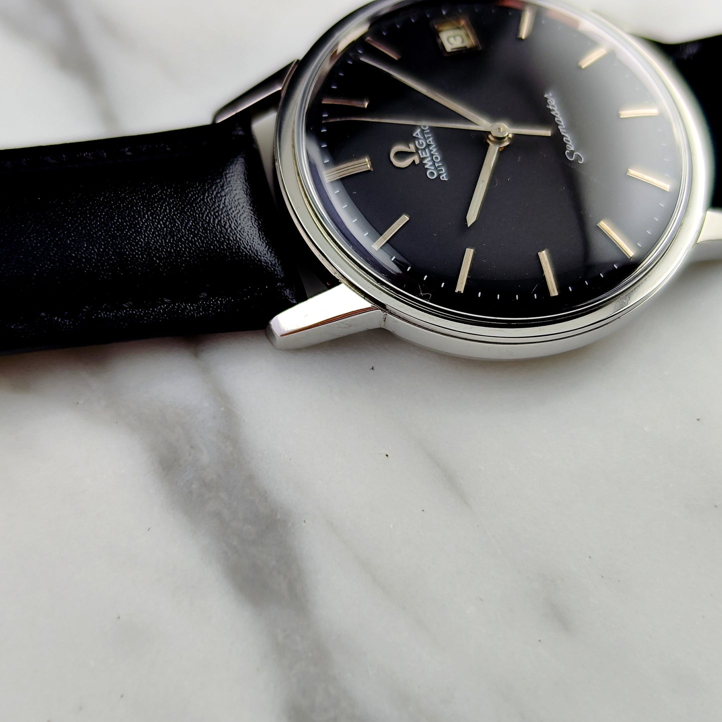 OMEGA Seamaster Automatic Black Dial 1964 Super Rare [REF. 166.002]
