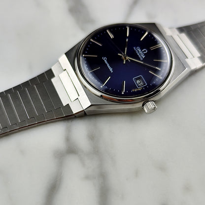 OMEGA Seamaster Automatic Blue Dial 1977 Serviced 06/2026 [REF. 166.0215]