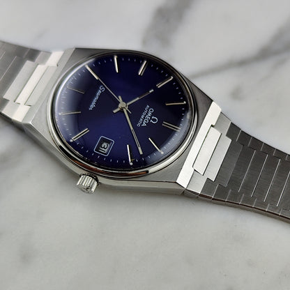 OMEGA Seamaster Automatic Blue Dial 1977 Serviced 06/2026 [REF. 166.0215]