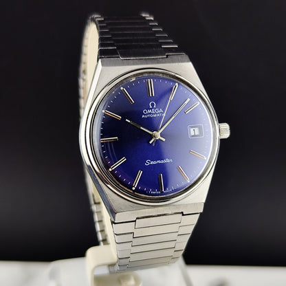 OMEGA Seamaster Automatic Blue Dial 1977 Serviced 06/2026 [REF. 166.0215]