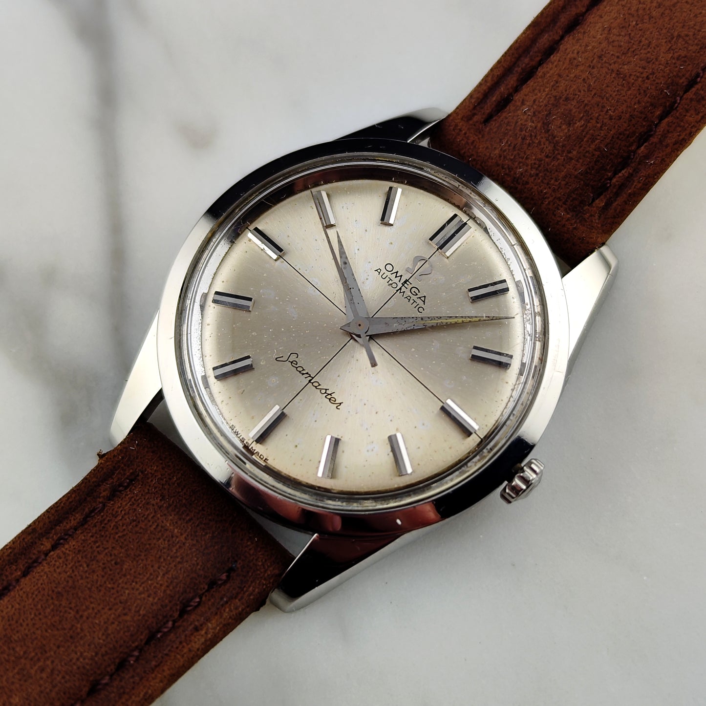 OMEGA Seamaster Automatic Crosshair Silver Dial 1962 [REF. 14779]