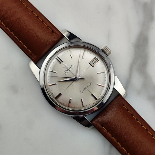 OMEGA Seamaster Automatic Date Crosshair 1962 Serviced 03/2026 [REF. 14762]