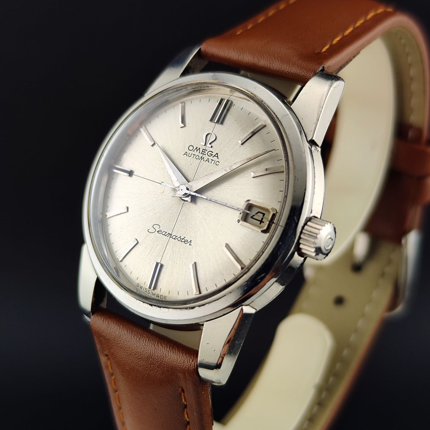 OMEGA Seamaster Automatic Date Crosshair 1962 Serviced 03/2026 [REF. 14762]