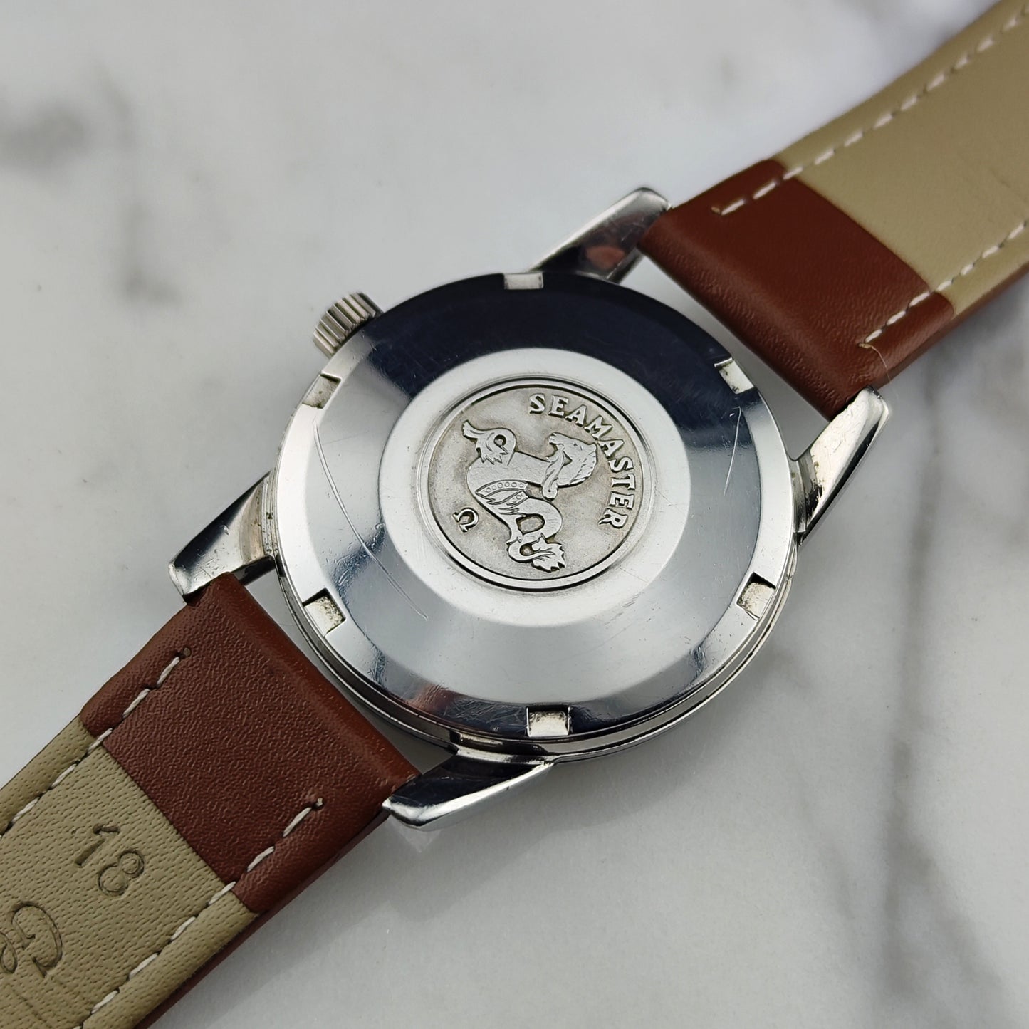 OMEGA Seamaster Automatic Date Crosshair 1962 Serviced 03/2026 [REF. 14762]