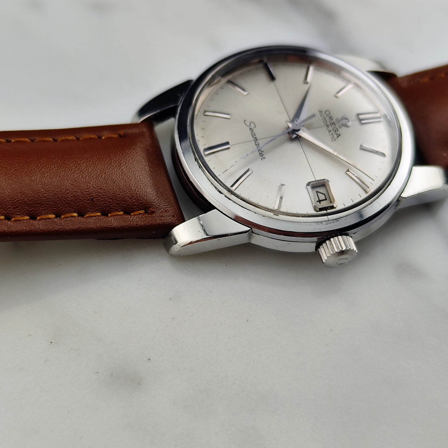 OMEGA Seamaster Automatic Date Crosshair 1962 Serviced 03/2026 [REF. 14762]