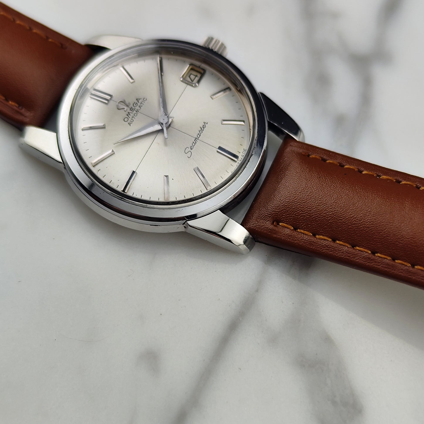 OMEGA Seamaster Automatic Date Crosshair 1962 Serviced 03/2026 [REF. 14762]