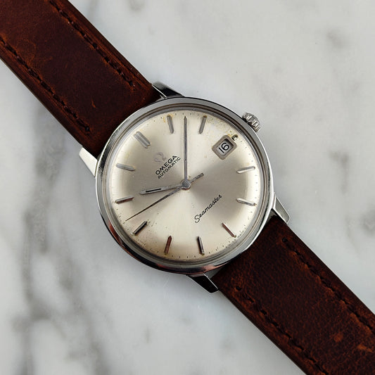 OMEGA Seamaster Automatic Date Silver Dial 1963 [REF. 166.001]